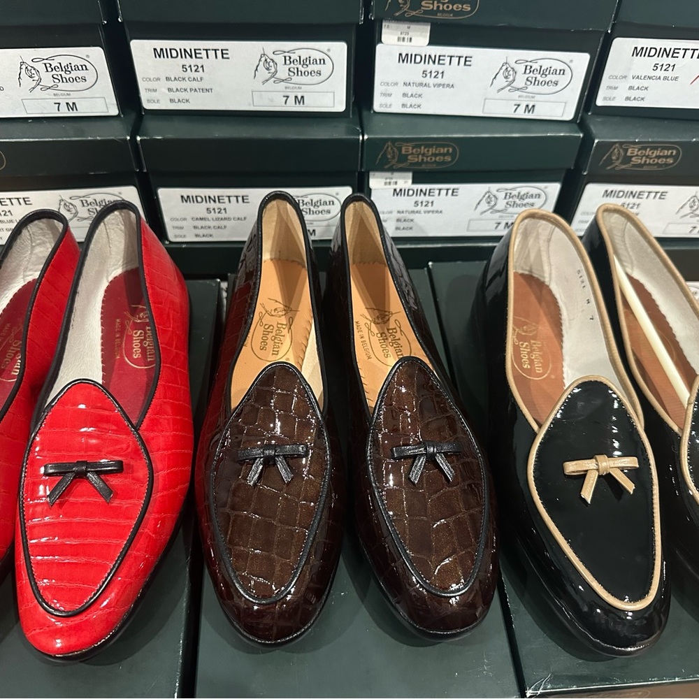 NEW Belgian Shoe Midinette Sz 7m Mult styles/colors